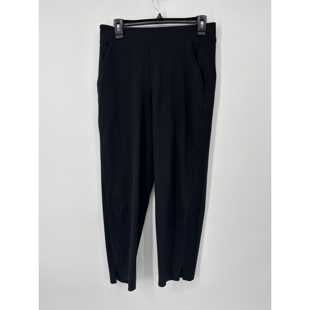 Athleta Brooklyn Ankle Pants Womens Size 6 Black Athletic Gym Running Outdoor
